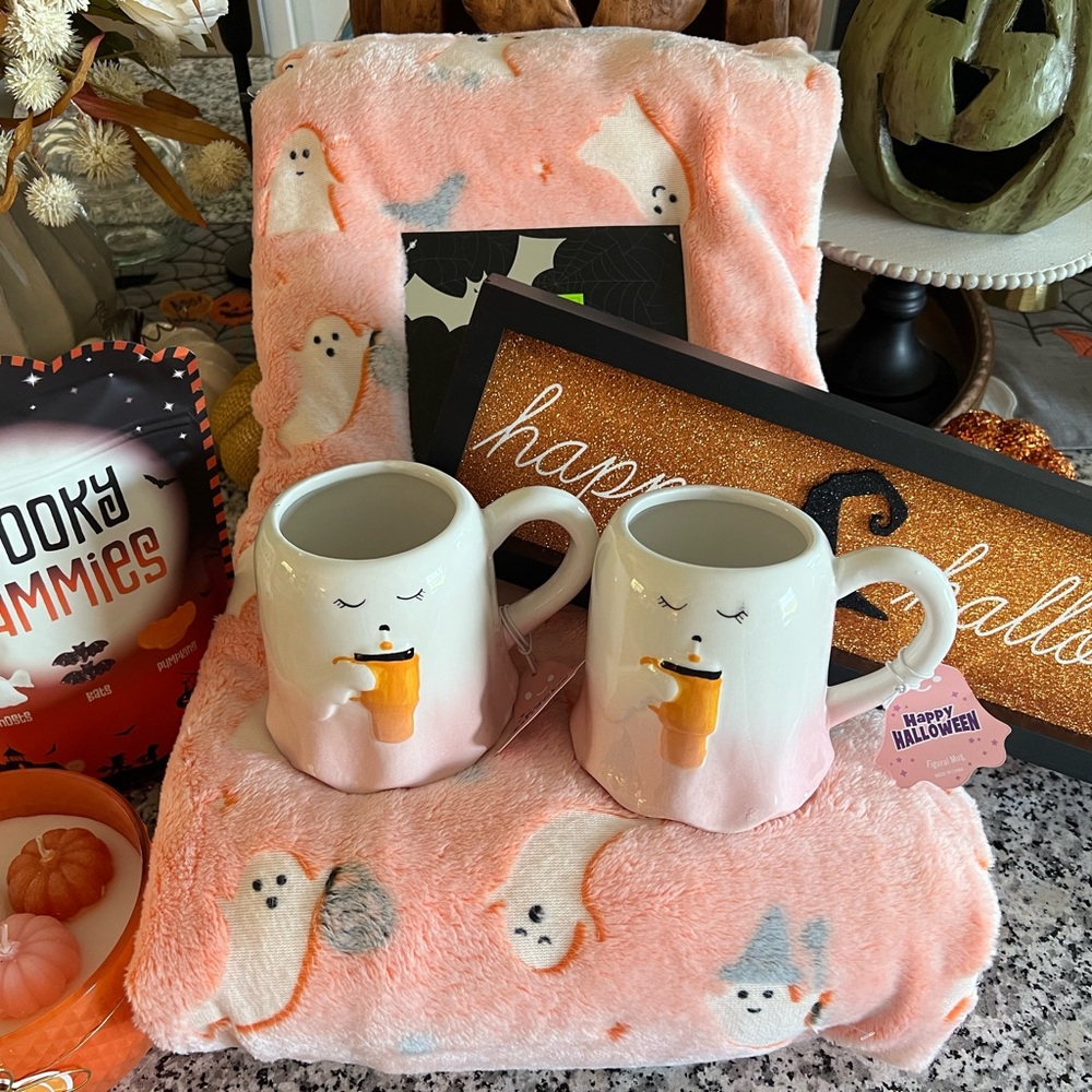 Glow in the Dark Halloween blanket bundle